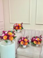 4 Centerpieces in Small boxes