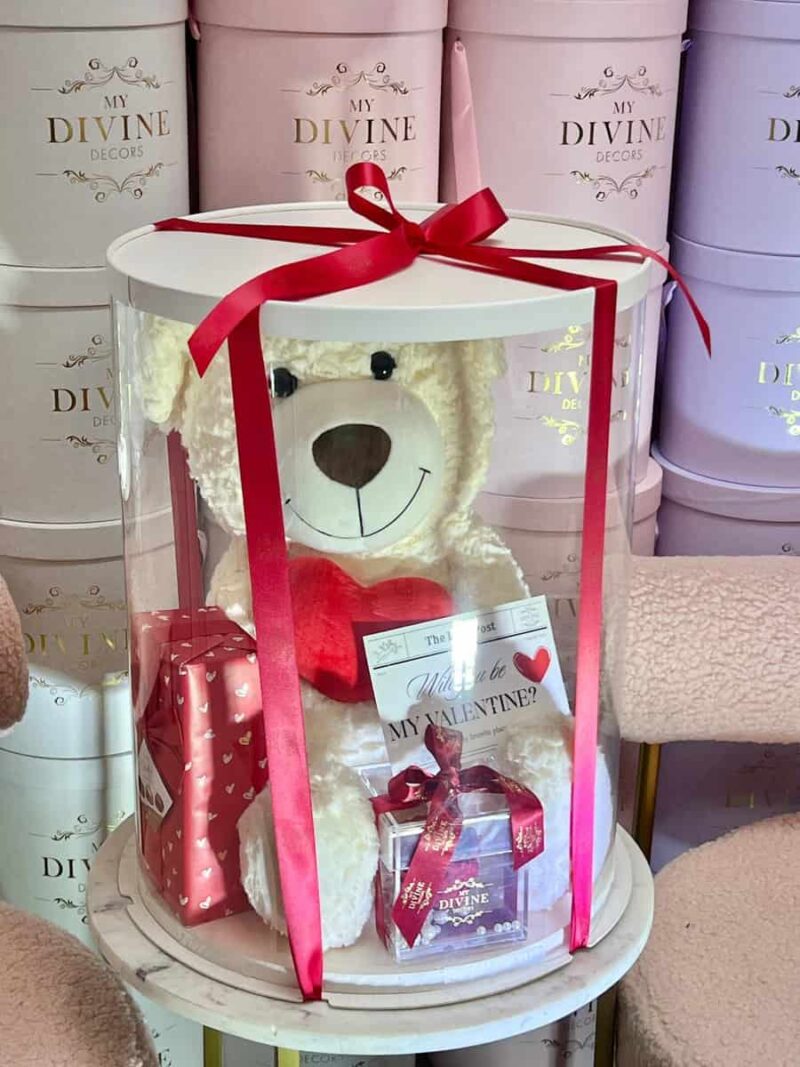 Valentine heart bear gift box - Image 3