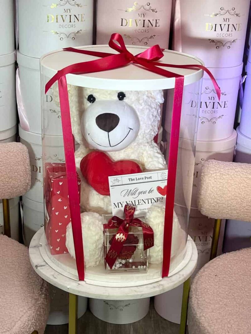 Valentine heart bear gift box - Image 2