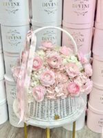 Ranunculus & Hydrangeas Basket