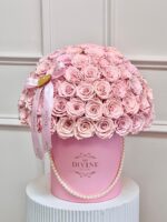 Famous Rosas Preservadas en Caja Sombrero