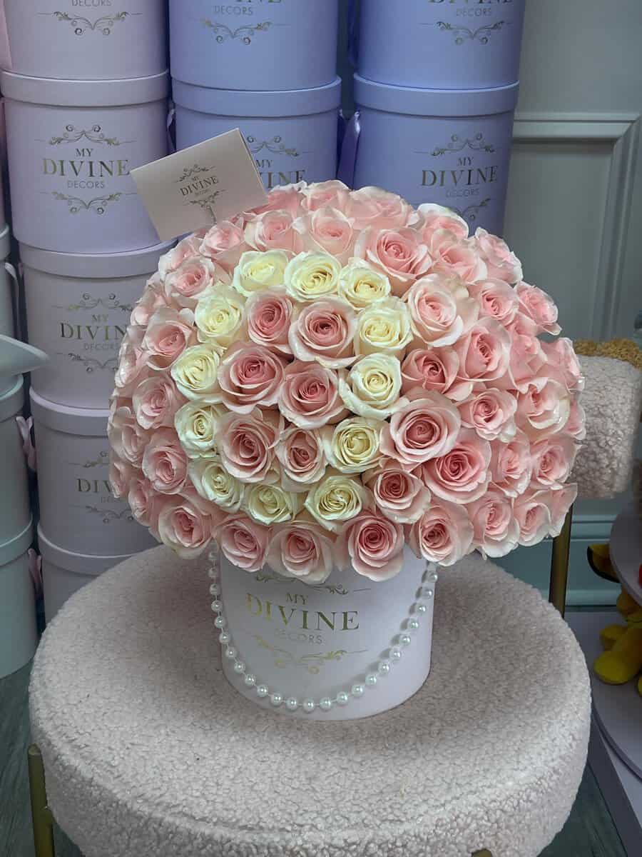 number-letter-hatbox-4 1 Letter Initial Number Hat box - Image 1