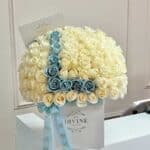 Number / Letter / Initial Squared Hat box