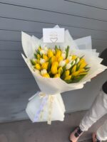 Tulips Round Hand Bouquet