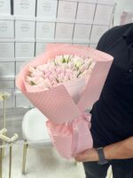 Tulips Round Hand Bouquet - Image 8