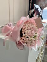 Tulips Round Hand Bouquet - Image 9