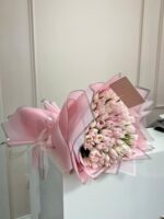 Tulips Round Hand Bouquet - Image 10