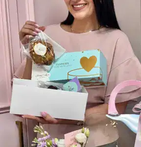 Divine flowers and NY cookies