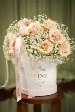 Caja de Rosas y Lluvia de Amor Ori