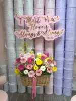 Basket of Daisy Gerberas - Image 3