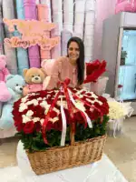 Grand Basket of Roses