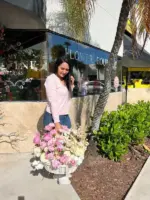 Lush Flower Basket - Image 2