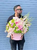 Trending Green and Pink Hat box - Image 2