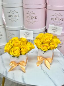 Mini box with Roses round - Image 3