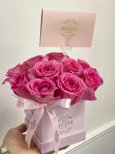 Mini box with Roses round - Image 2