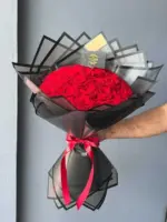 Nuevo Ramo de Mano de Rosas Preservadas - Image 3