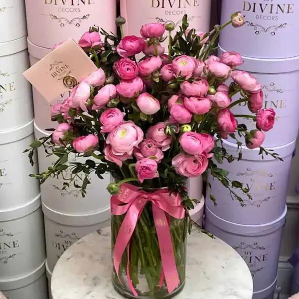 Ranunculus Flare in Vase