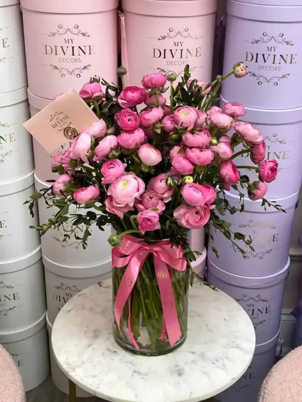Ranunculus Flare in Vase