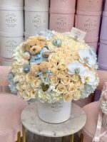 Caja Redonda Grande para Bebé