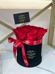 Nash Medium Preserved Roses Box 6"