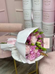Peonies & Lilies Bouquet - Image 3