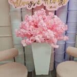 Statement Cherry Blossoms – Tall Silk Arrangement