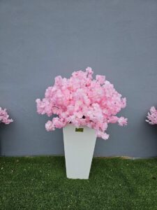 Statement Cherry Blossoms – Tall Silk Arrangement - Image 2
