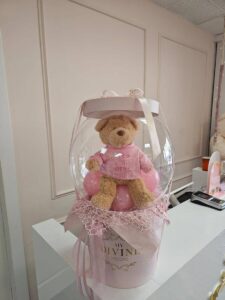 Surprise bubble balloon gift box