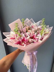 Whispers of Lilies Bouquet