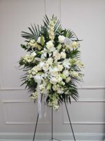 Elegant Funeral Standing Spray - Image 2