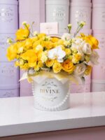 Golden Radiance Hat Box