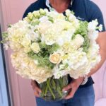 Heavenly whites arrangement
