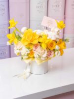 Sun-Kissed Medium Hat Box