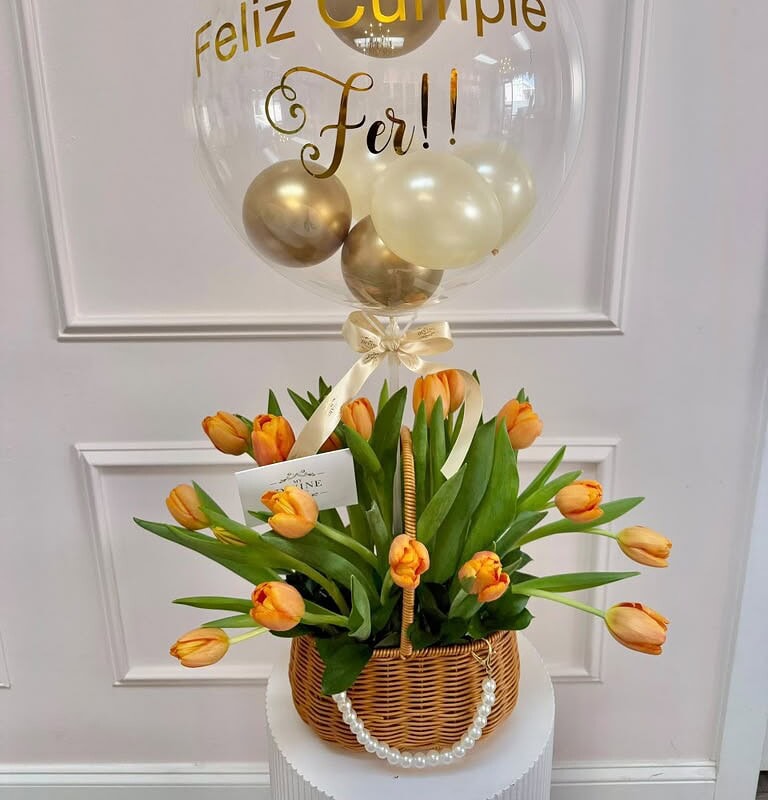 Tulip Basket Hot air Balloon