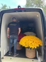 Luxury 1500 Roses in 3 Designer Baskets - Image 3