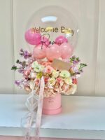 Luxury Bubble Balloon Floral Box