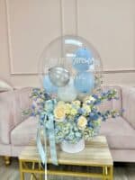 Luxury Bubble Balloon Floral Box - Image 2