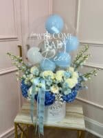 Luxury Bubble Balloon Floral Box