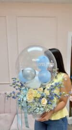 Luxury Bubble Balloon Floral Box - Image 3