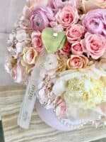 Deluxe Pink Bloom Hat Box - Image 3