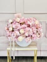 Blush Reflexed Roses Cloud