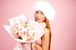 Pink Holiday Dreams Bouquet - Image 3