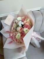 Pink Holiday Dreams Bouquet