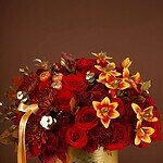 Caja Redonda Royal Ember Lujo