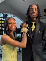 Conjunto de Corsage y Boutonnière para Prom - Imagen 3