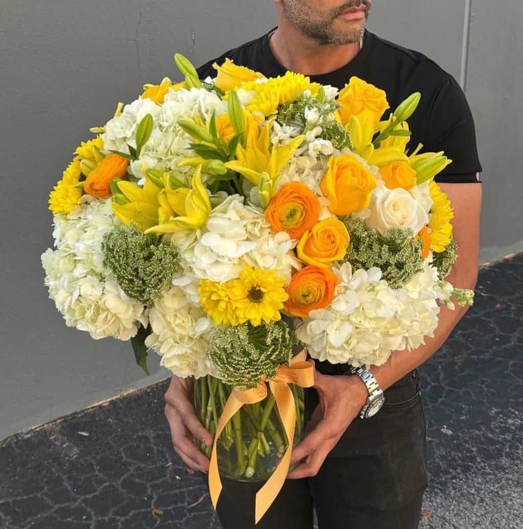 sunshine-bloom-vase-1 Sunshine Bloom Vase - Image 1