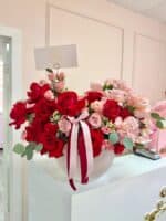 Romantic garden bowl vase