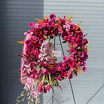 Divine Tropical Tribute Wreath