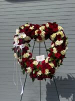 Forever in My Heart Sympathy Wreath - Image 2