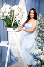 Divine Silk White Orchid Statement - Image 2